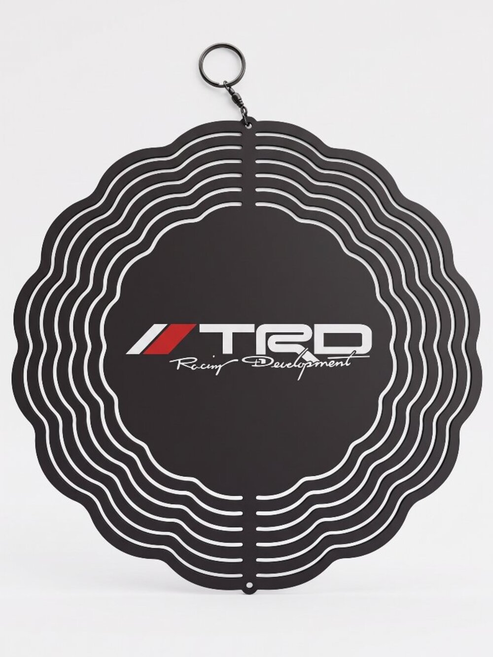 10" Toyota TRD Racing Development Kinetic Wind Spinner - Metal Yard Decor